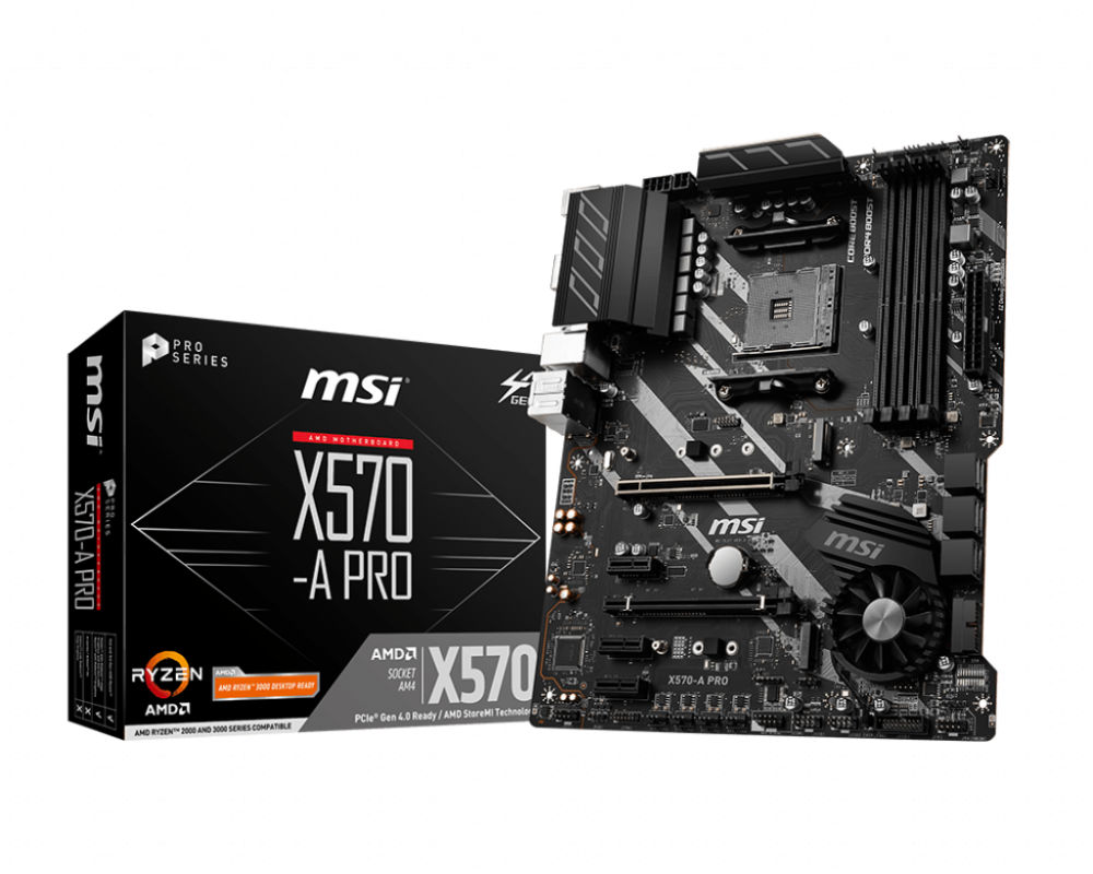 Msi x570 a pro совместимость процессоров